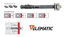 PZ.10 TASSELLI PER CALCESTRUZZO, ANCORANTE A PRIGIONIERO "ELEMATIC T11"