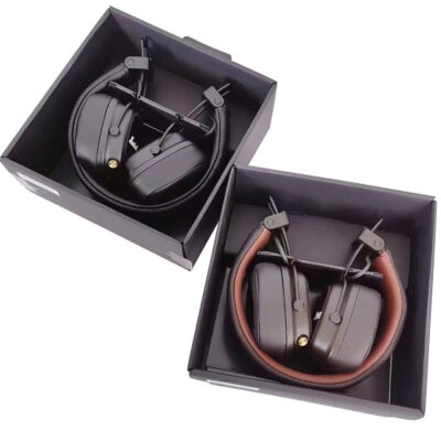 USA Mārshall - Major IV Bluetooth Headphone with wireless charging Black/Brown