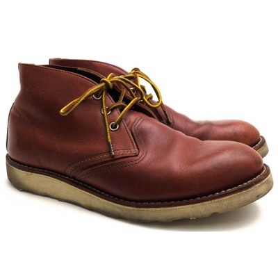 Red Wing Boots 3139 Classic Chukka US:8.5D Leather Brown 030133d 