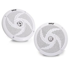 Waterproof Rated Marine Speakers, Low-Profile Slim Pair, 6.5''-inch 240 Watt 