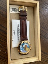 Vintage NOS Disney Time Works Lion King Collector's Edition Watch Original Box