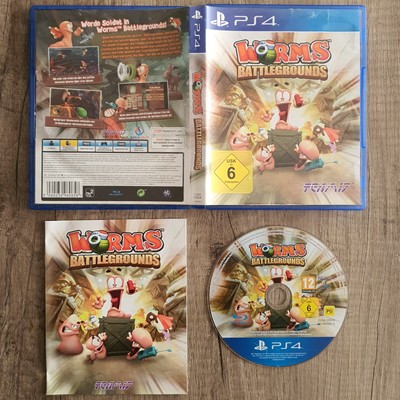 PS4 - Playstation   Worms: Battlegrounds   CIB