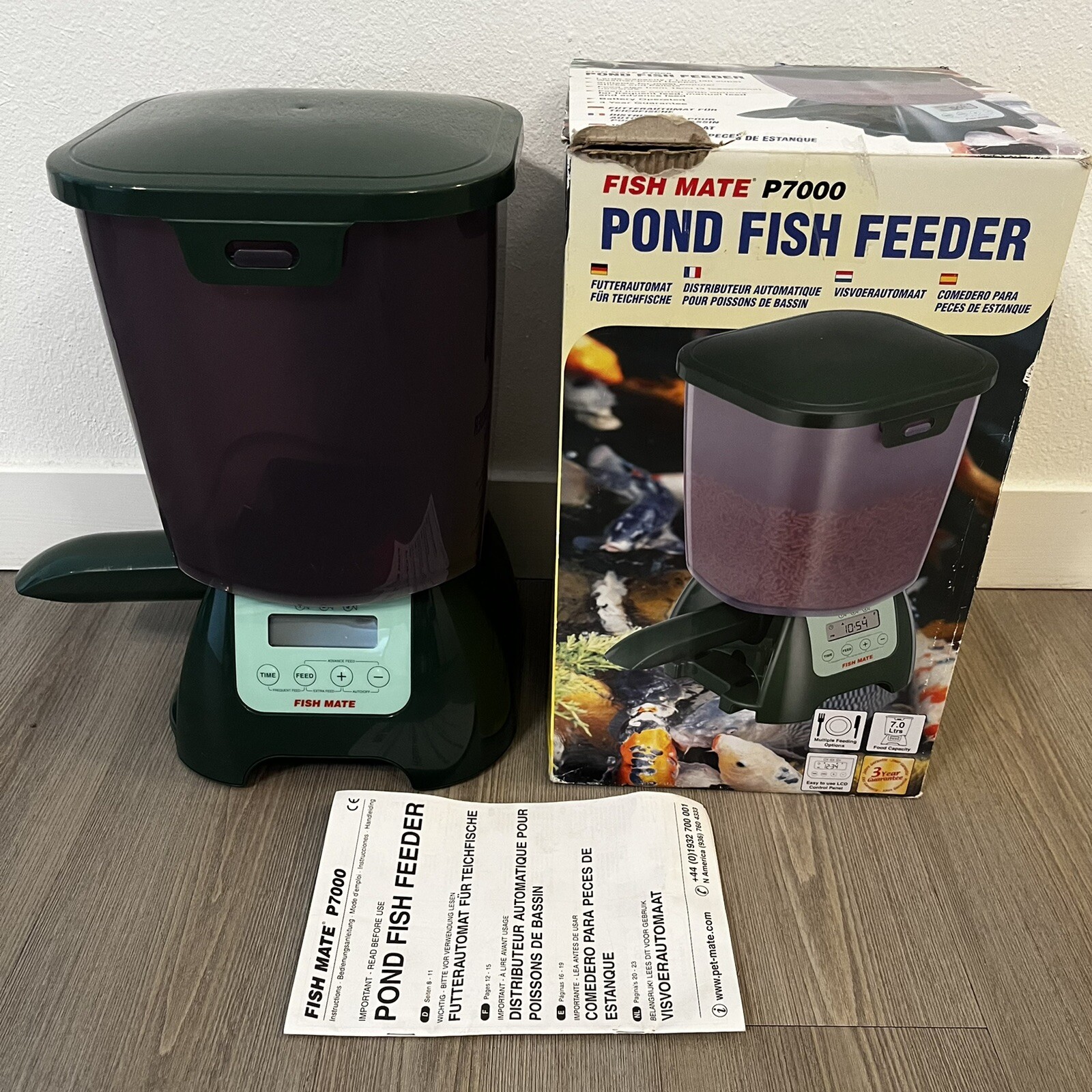 fish mate pond feeder