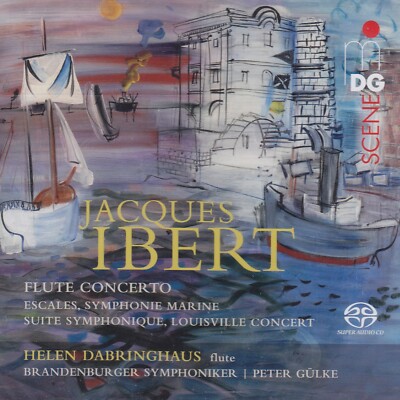 JACQUES IBERT / HELEN DABRINGHAUS - SACD - Brandenburger Symph.Peter Gülke / NEU