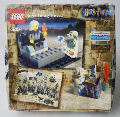 RARE 2002 LEGO 4731 HARRY POTTER DOBBY'S RELEASE BUILDING NEW