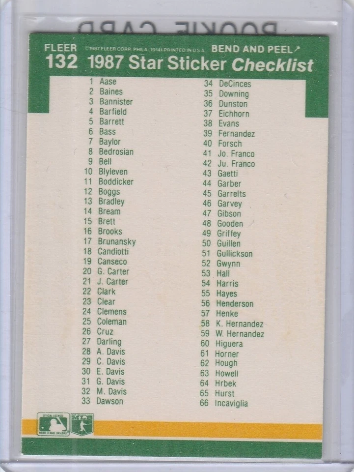 TARJETA DE NOVATO BO JACKSON & ERIC DAVIS Fleer Baseball RC KC Royals Reds! Foto 2 de 2