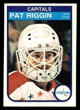 1982-83 O-Pee-Chee Pat Riggin #372 - Washington Capitals