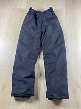 The Childrens Place Unisex Kids Snow Pants Black Size 10