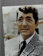 SUPER RARE!! 8X10 VINTAGE PERFECT DEAN MARTIN PUBLICITY PHOTO!!