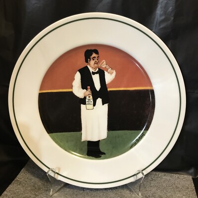 1 Dinner Plate Williams Sonoma Sommelier Vodka Martini Guy Buffet Waiter Wine