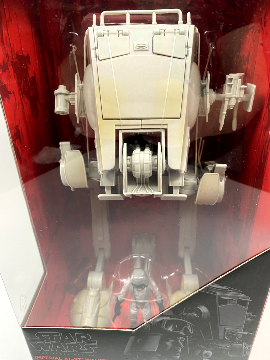 Star Wars Black Series IMPERIAL AT-ST WALKER w/ Driver BRAND NEW