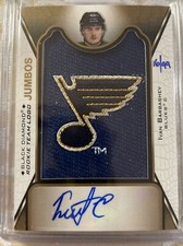 Ivan Barbashev 17-18 BD Rookie Team Logo Jumbos #’d 16/99 Autograph RTL-IB