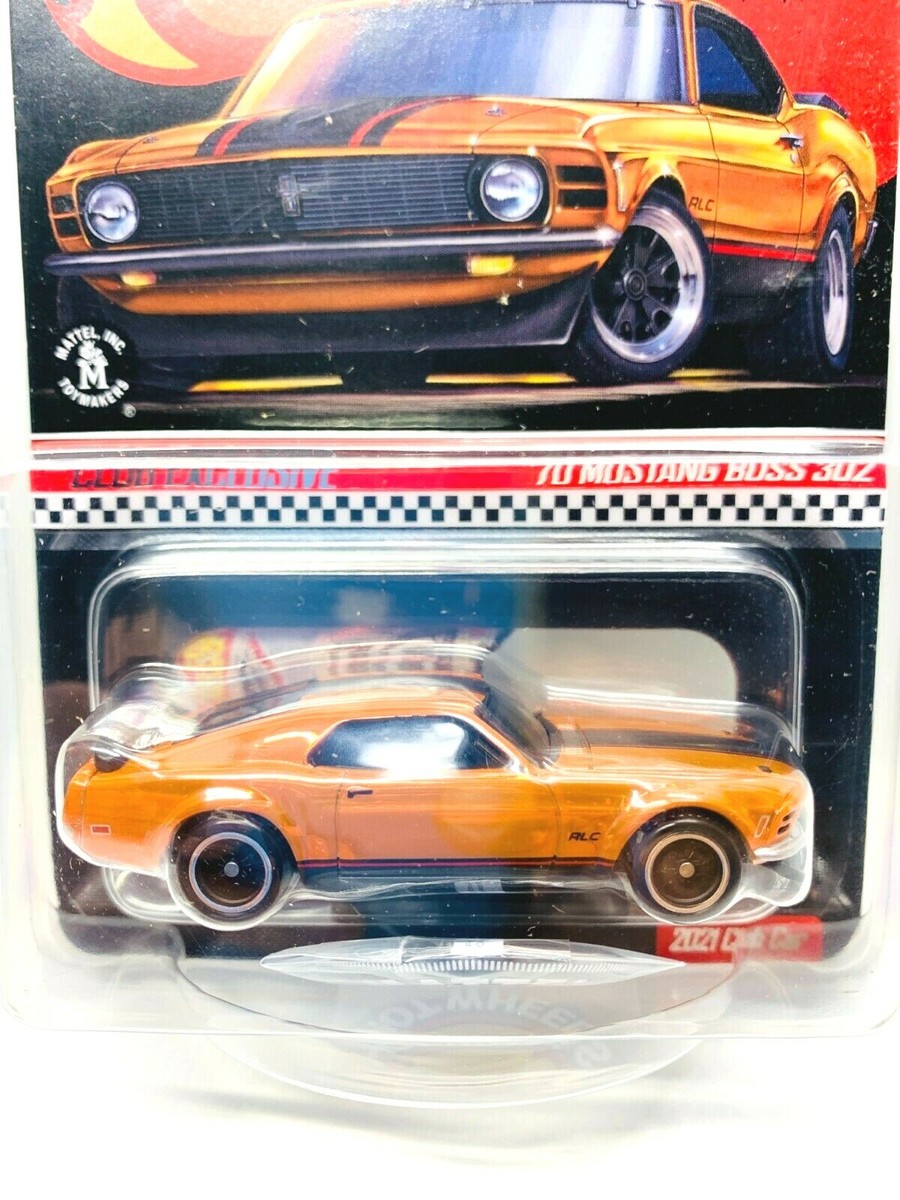 2021 RLC ホットウィール '70 Mustang Boss 302 Hot Wheels 2021 RLC Ford 70 Mustang Boss 302 Membership Club