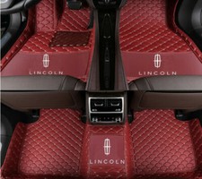 For Lincoln Car Floor Mats All Models Waterproof Custom Auto Rugs Carpets Liners
