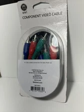 New -6 ft. Component Video Cable by Onn -  High Quality Video Up to 1080i HD
