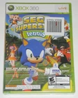 Xbox 360 Video Game - Sega Superstar Tennis + Xbox Live Arcade (New, one case)