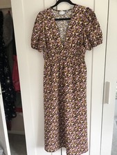 Asos Dress Size 16, Holiday, Cruise, Party, Wedding. Maxi whirred waist kaftan 