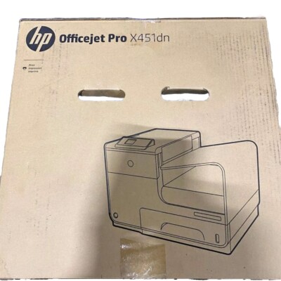 HP Officejet Pro X451dn Workgroup Inkjet Printer - New In Box *Sealed*