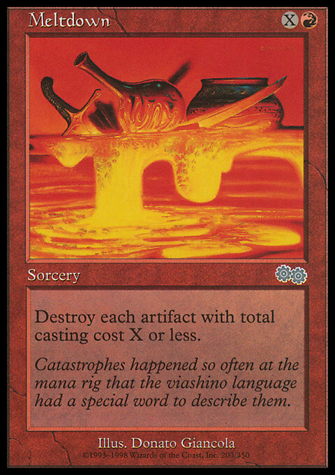 MTG Magic the Gathering Meltdown (203/356) Urza's Saga LP