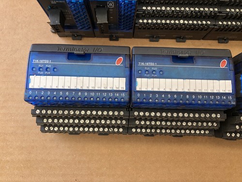 Automation Direct Terminal I/O (T1K-16ND3, T1K-16TD2-1, T1K-01DC, T1K-DEVNETS) - Foto 7 di 16