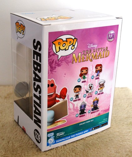 Disney  The Little Mermaid    Funko pop    SEBASTIAN    1239    Edition Spéciale - Photo 4/7