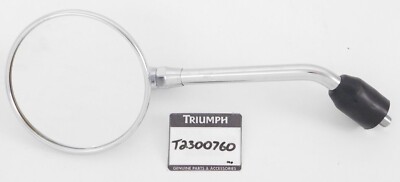 1 NOS Genuine Triumph Legend TT Speed Triple others Left or Right Mirror OEM NEW