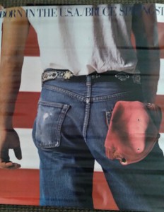 SPRINGSTEEN: BORN IN THE USA PROMO Poster - oversized (VG+++)