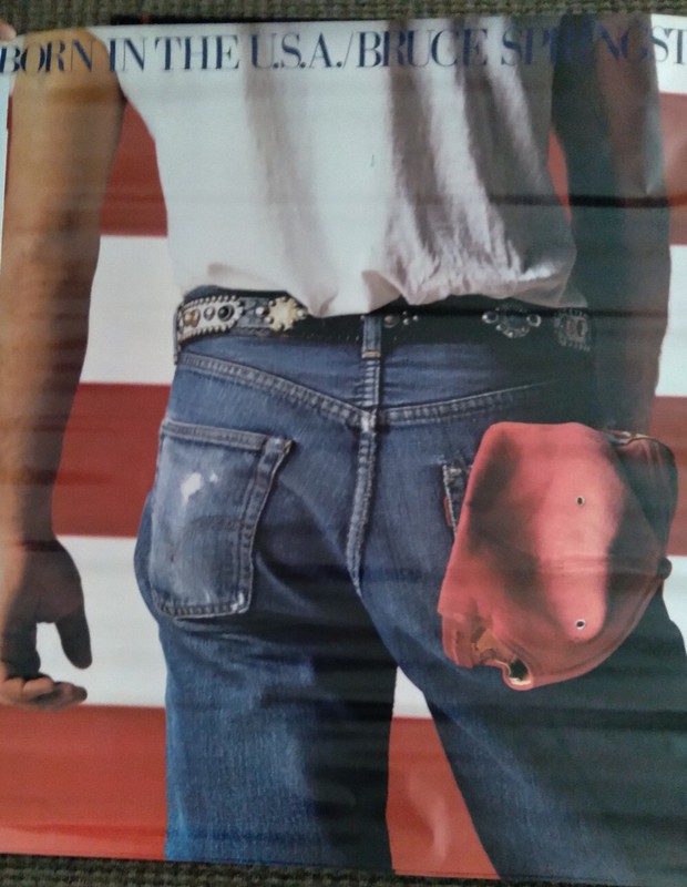 SPRINGSTEEN: BORN IN THE USA PROMO Poster - oversized (VG+++)