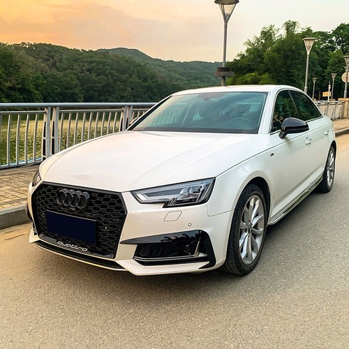 Cubierta de luz antiniebla delantera S4 negro brillante para Audi A4 B9 Sline / S4 2016-2018 - Imagen 3 de 10
