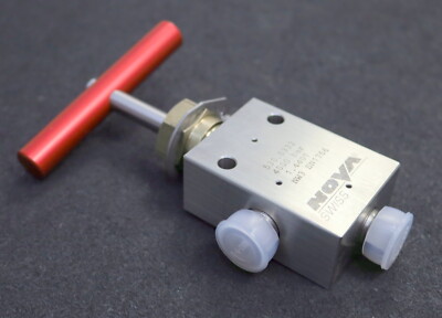 NOVA Werke Hochdruckventil 4000bar Type 530.0332 Edelstahl 1.4401 NW3 SN1766