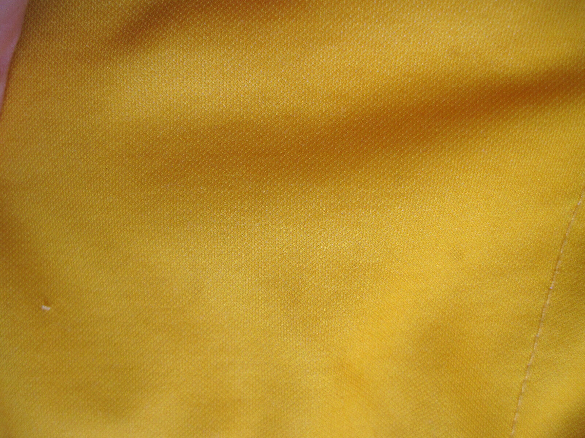 Maillot Cycliste Vintage Castelli, Jaune, Taille XL, Manches Courtes, Homme