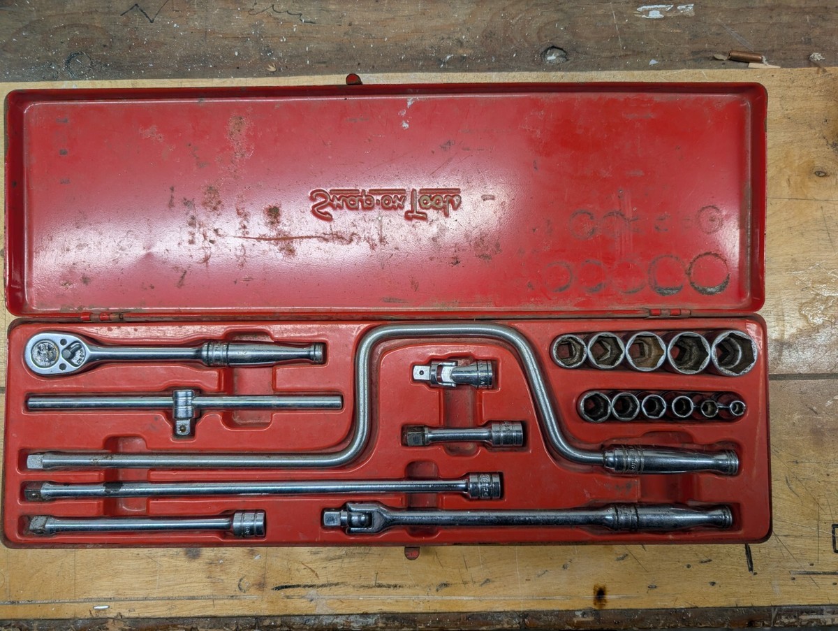 Snap On Vintage 3/8 drive socket set sae | eBay