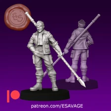 32mm DnD Miniature Cid by EthanTSavage