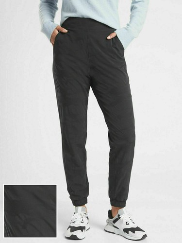 Athleta Black Brooklyn Textured Lined 