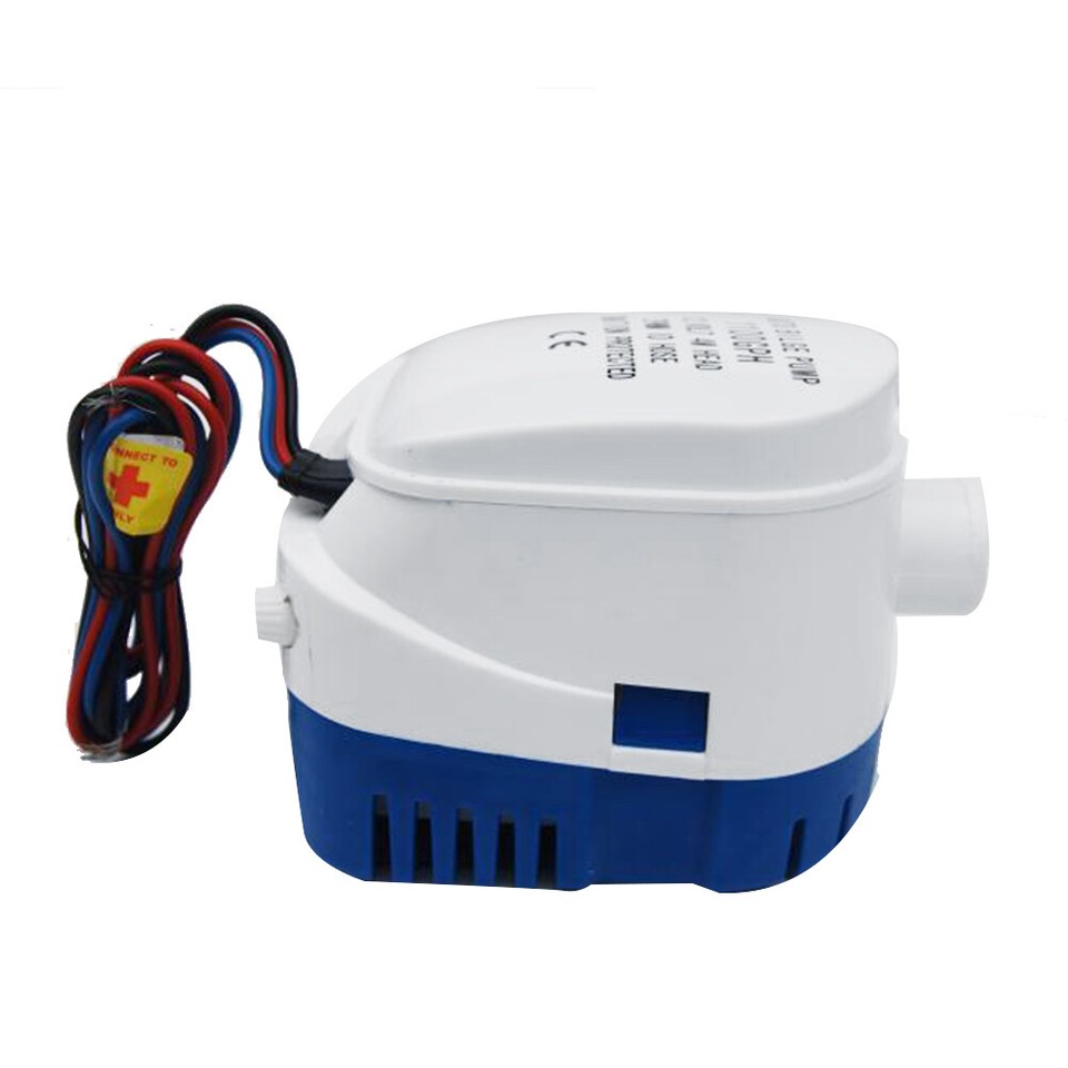 12V Bilge Pump 1100GPH Automatic Boat Marine Water Pump Submersible