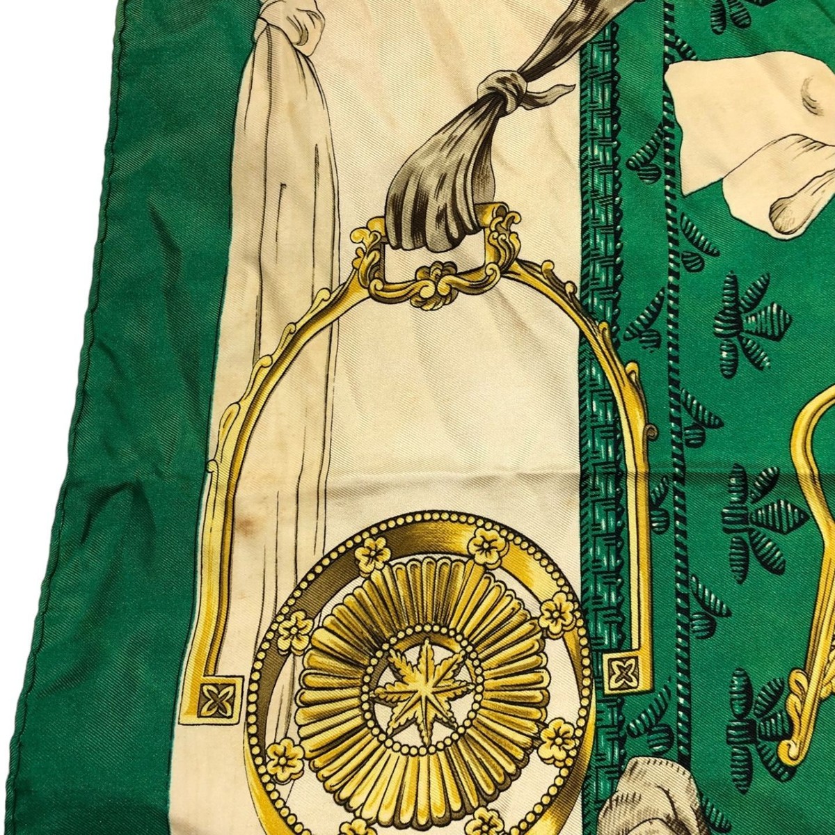 Hermes Scarf silk Carre Approx. 86cm x 86cm vintage items ETRIERS View 5