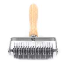 Dough Lattice Roller Cutter Stainless Cookie Pastry Roller Cutter Baking Tool US