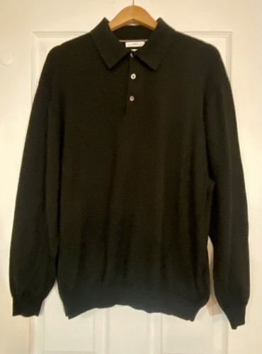 Mock Neck Pullover Sweater Black 