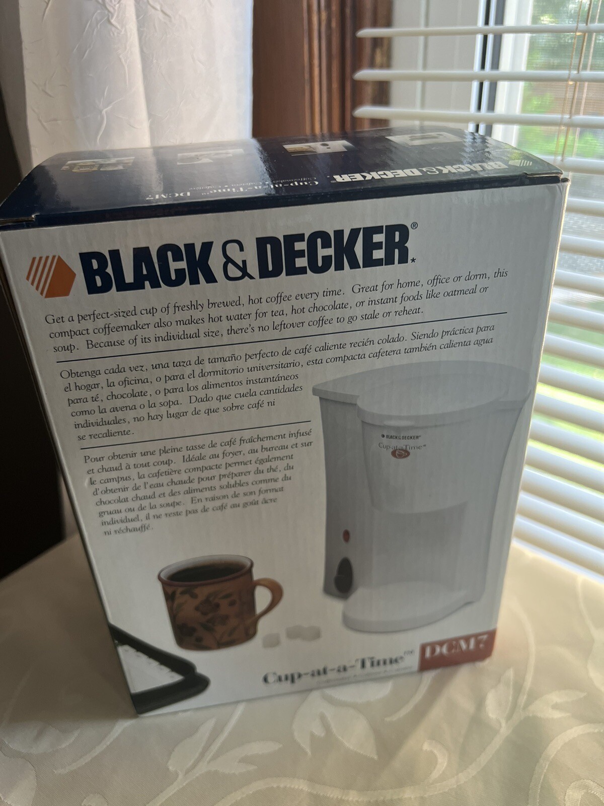 Black & Decker DCM7 Coffee Maker White New Old Stock! 50875510746 eBay