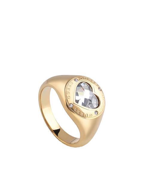 anello GUESS rolling hearts anello YELLOW GOLD 52  scelta=P YELLOW GOLD JUBR0335