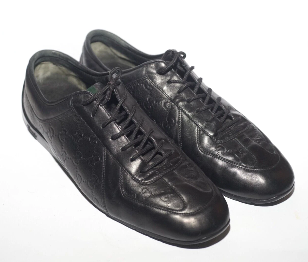 BASKETS HOMME LOGO GUCCI EN NOIR EU 44, US 11