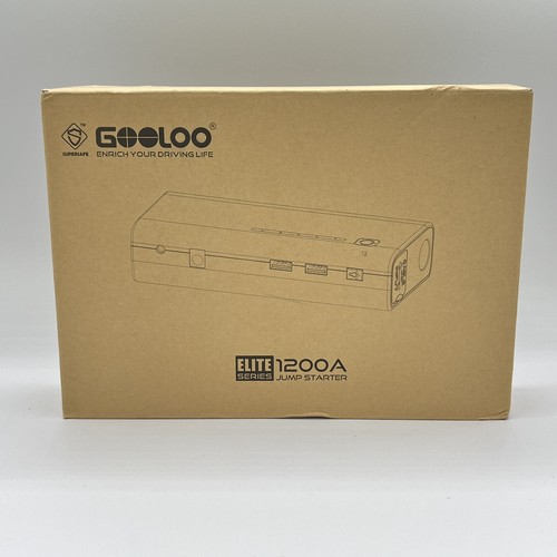 gooloo enrich your driving life elite series 1200a jump starter