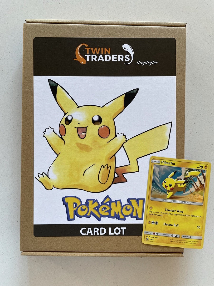100 Pokemon Cards Bundle V -VMAX -VSTAR HOLO PIKACHU - TCG