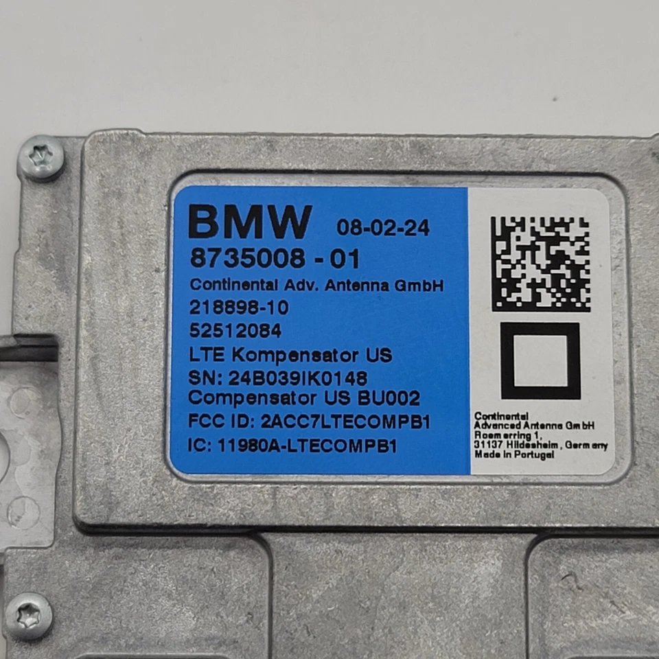 BMW 330i 530i 540i M550i xDrive M5 X5 LTE 2019-2021 módulo de control compensador Foto 4 de 4