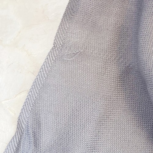 Talbots Silk Wool Cashmere Blend Gray Long Scarf NEW Elegant - Picture 10 of 14