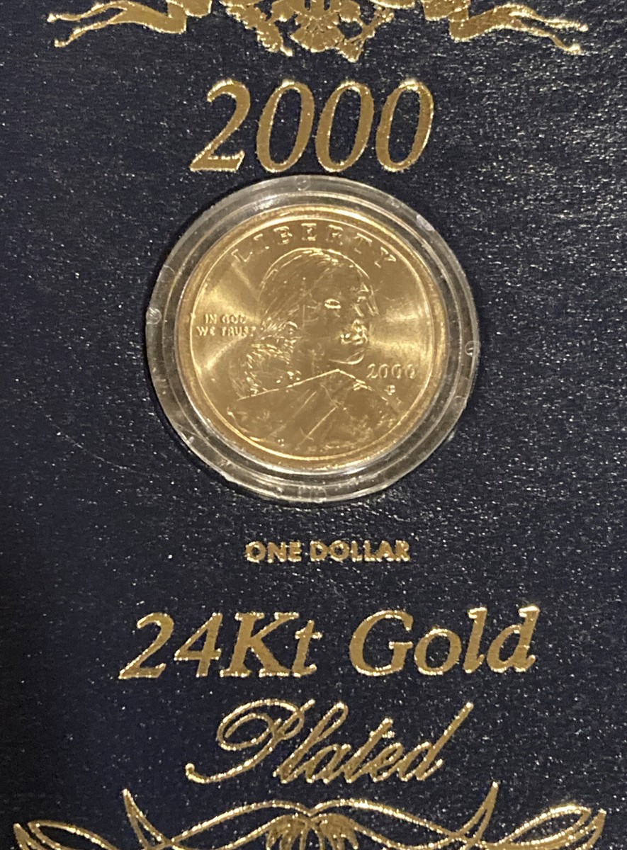 【 極美品★ y2k USA製 】052 W.C.C.4点セット＋プレゼント U.S. Mint , 2000 , 5 Piece , Presidential 24 Kt. Gold Plated Set