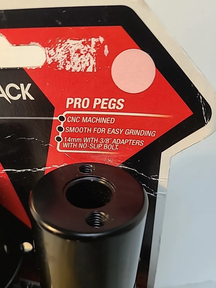 Nuevo de Lote Antiguo Diamante Trasero Buddy Clavijas 14 mm con Eje de Buje de 3/8" Mid School BMX Foto 2 de 4