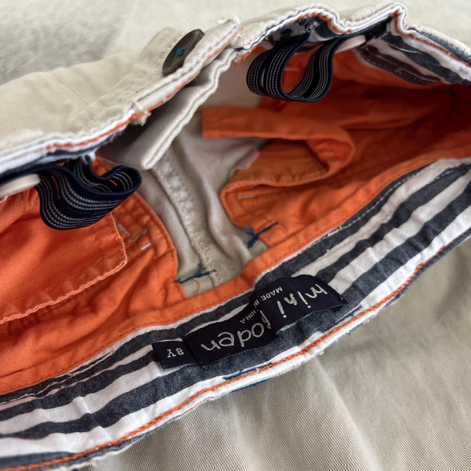 Pantalones Cortos Mini Boden Caqui Niño 8 Beige Tostado Foto 4 de 4