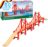 Brio World 33683 HäNgebrüCke - EisenbahnzubehöR Holzeisenbahn - Kleinkinderspiel