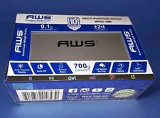 AWS MAX-700g Multi-Purpose Digital Scale 0.1g Readability SILVER